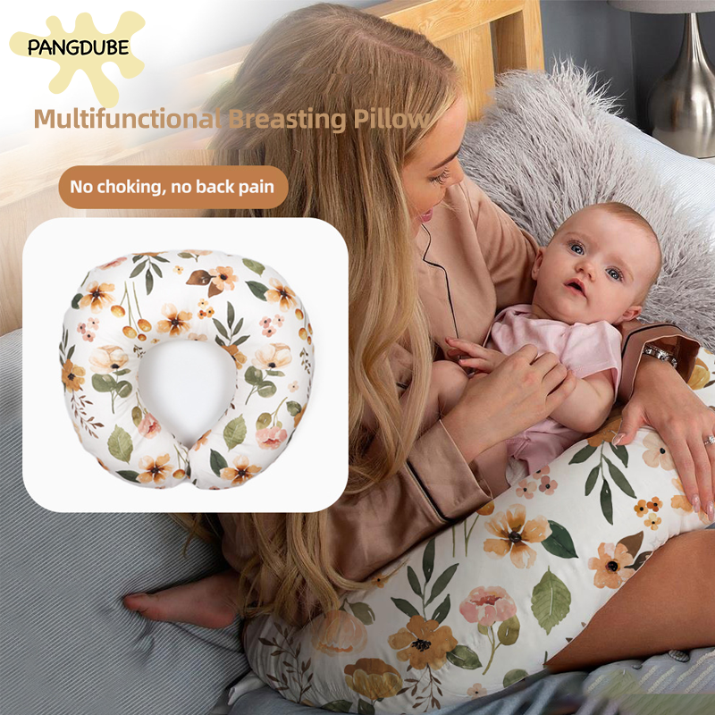 Baby Nursery Pillow - PANGDUBE Multifunctional Baby Breastfeeding Pillow Nursing