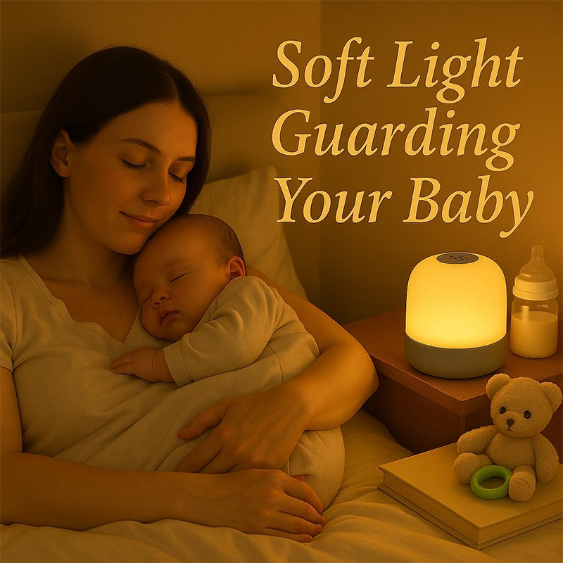 Baby Nursery Egg Light - Portable Baby Night Light,16 Colours Egg