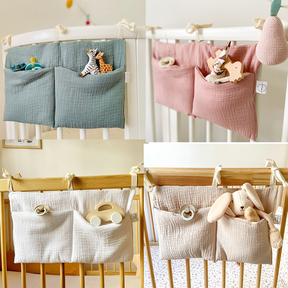 Baby Nursery Toy - Baby Crib Organizer Cot Caddy Bed