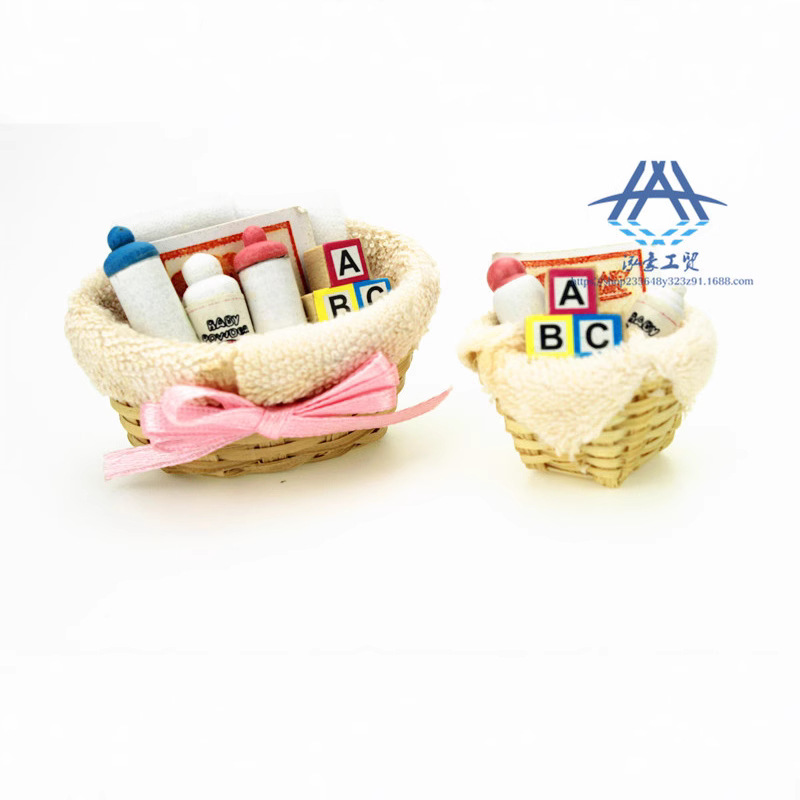 Baby Nursery Dolls - 1:12 Cute Mini Milk Powder Baby