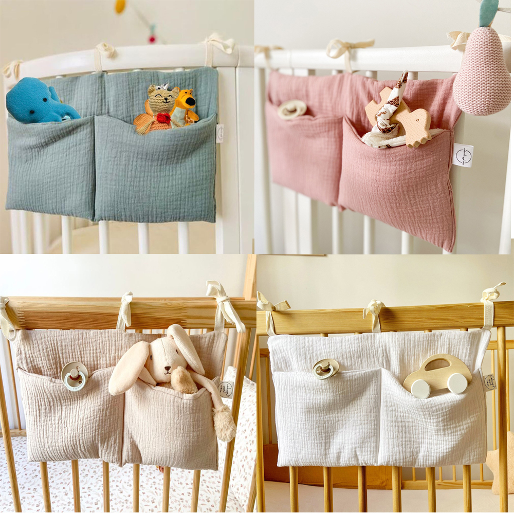 Baby Nursery Products - Baby Crib Organizer Cot Caddy Bed