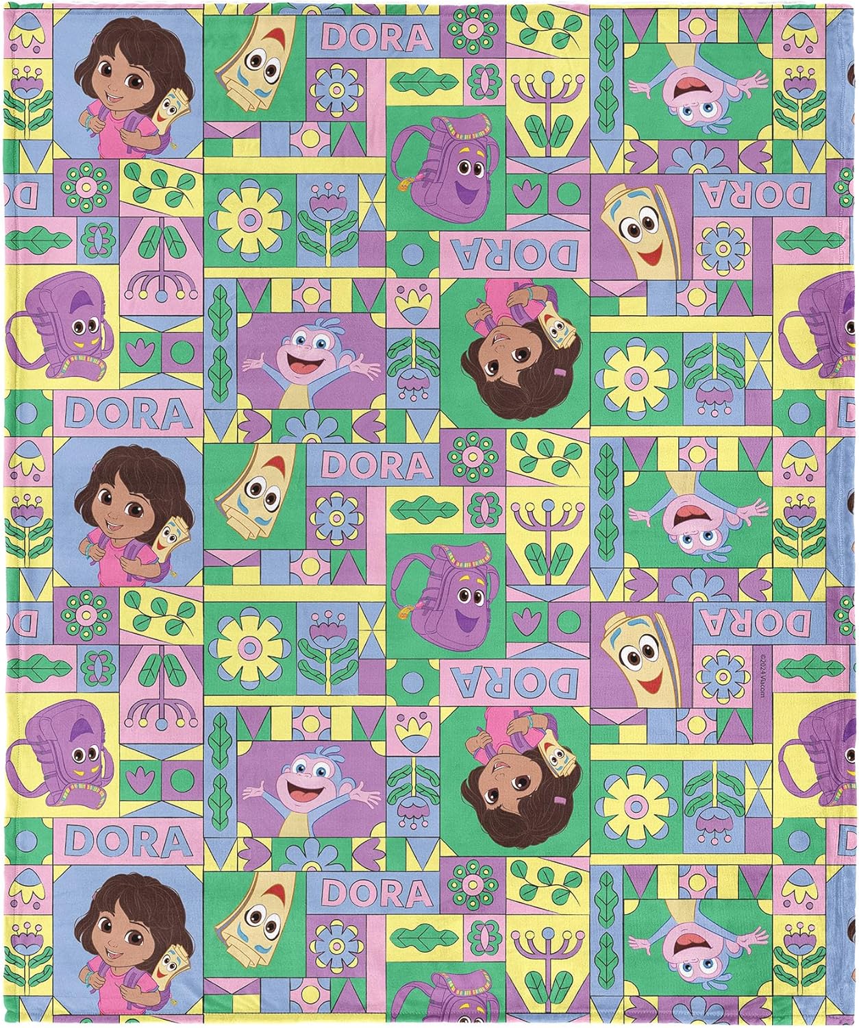 Baby Nursery Mat - Dora the Explorer Throw Blanket Kids