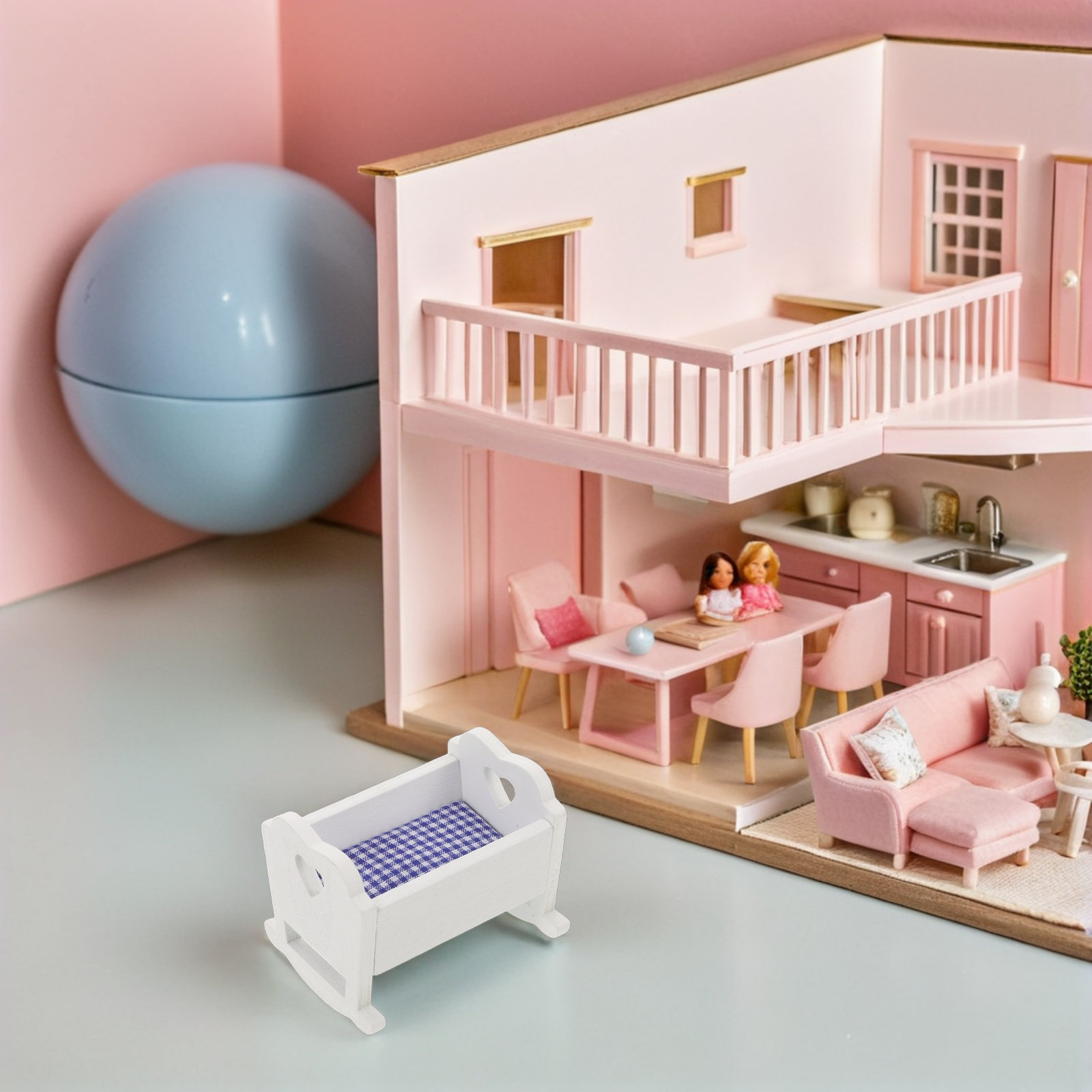3Pcs Miniature Furniture Ornam - Baby Nursery Furniture Sets 评论和价格