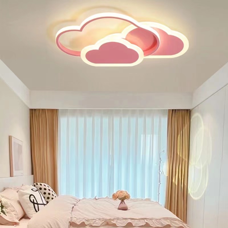 White Cloud Ceiling Light Kids - Baby Nursery Chandelier 评论和价格