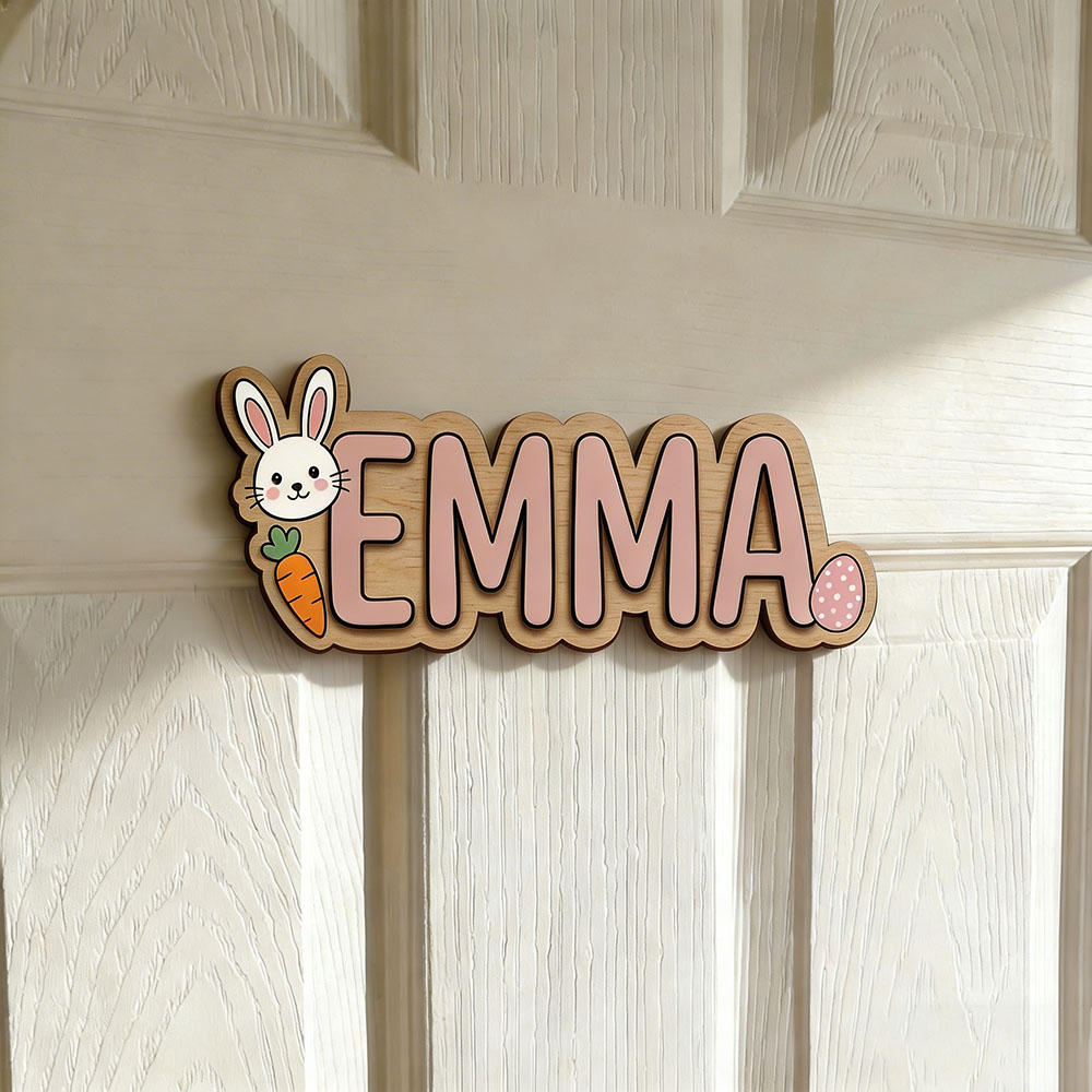 Personalized Easter Bunny Name - Baby Nursery Toy 评论和价格