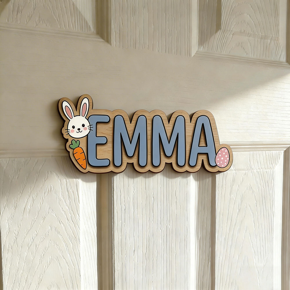 Personalized Easter Bunny Name - Baby Nursery Toy 评论和价格
