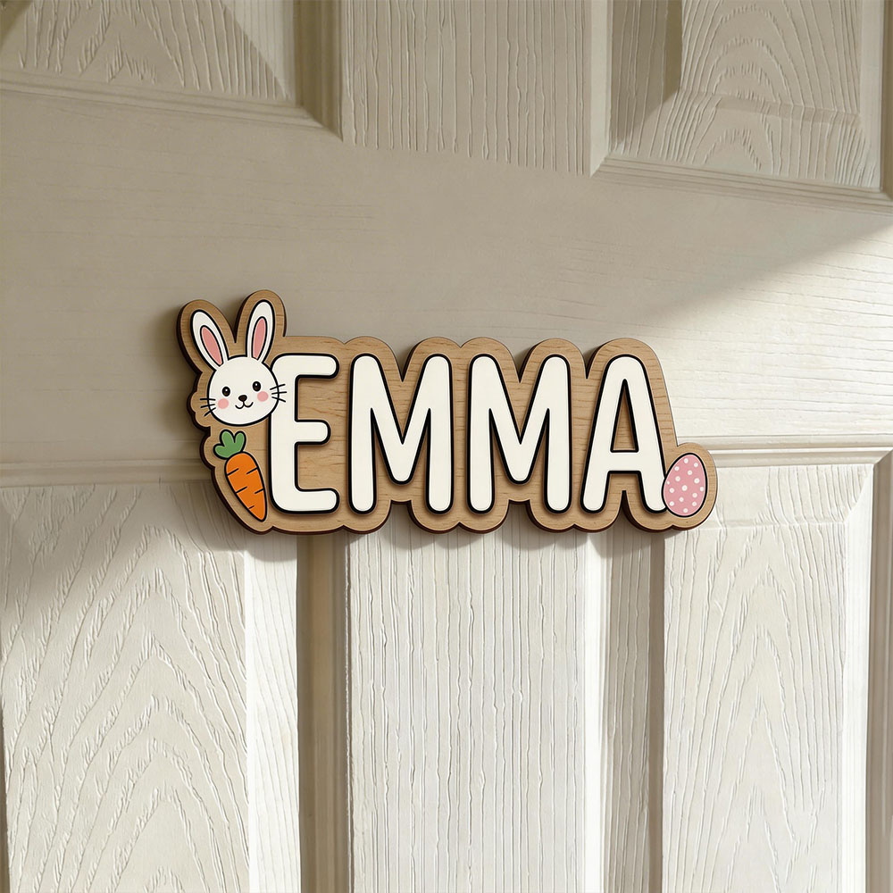 Personalized Easter Bunny Name - Baby Nursery Toy 评论和价格