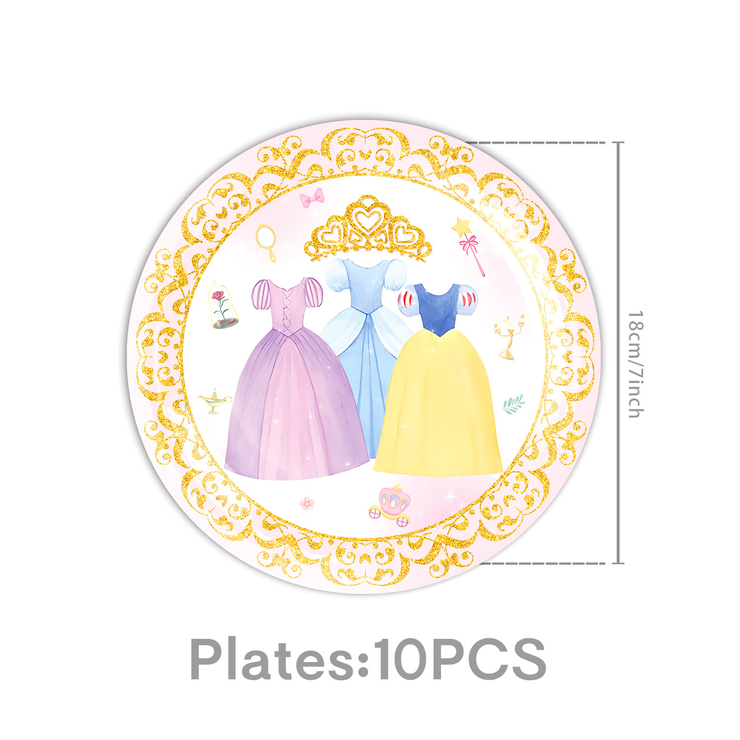 Princess Dress Girls Birthday  - Baby Nursery Ideas Girl 评论和价格