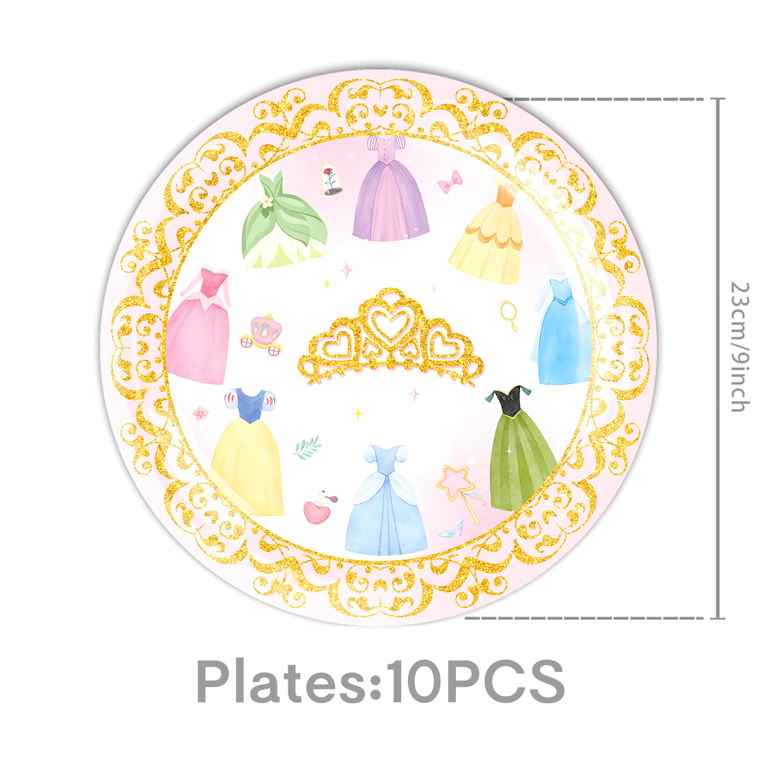 Princess Dress Girls Birthday  - Baby Nursery Ideas Girl 评论和价格