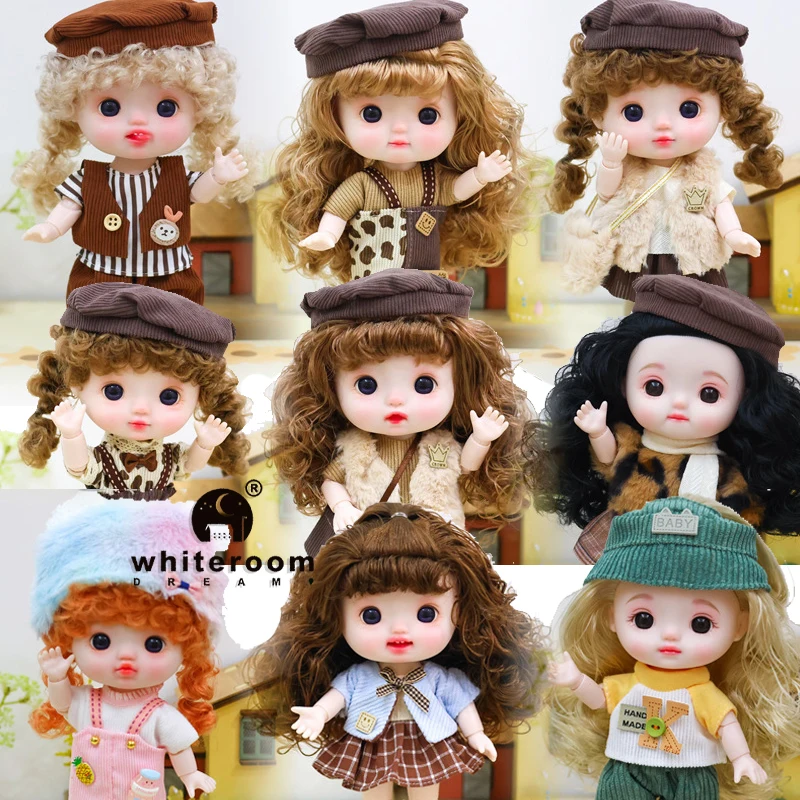 Fat Bjd Doll 22cm Hinged Doll  - Baby Nursery Dolls 评论和价格