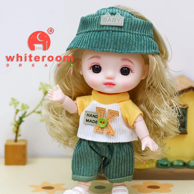 Fat Bjd Doll 22cm Hinged Doll  - Baby Nursery Dolls 评论和价格