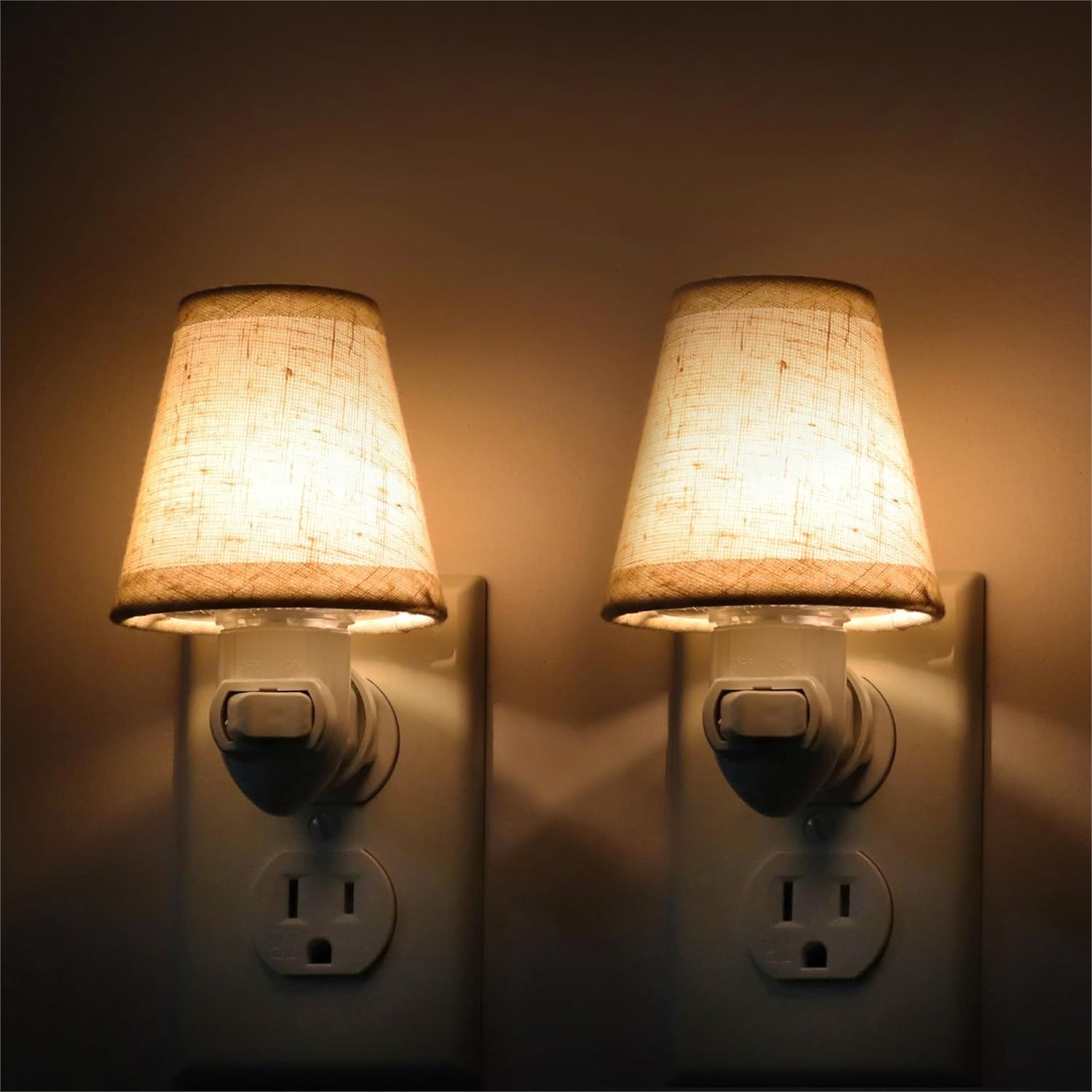 Vintage Plug in Night Light wi - Baby Nursery Light Shade 评论和价格