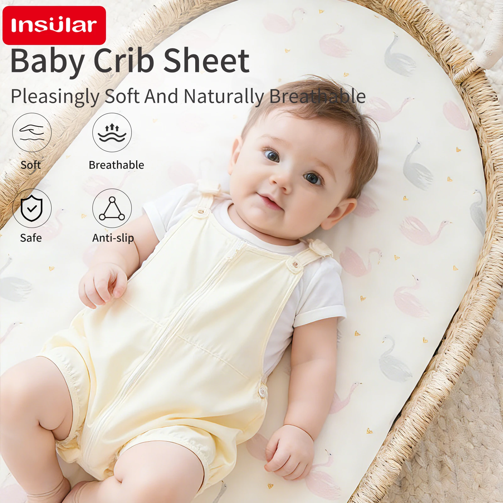 INSULAR 1PCS Polyester Fitted  - Baby Nursery Carpet 评论和价格