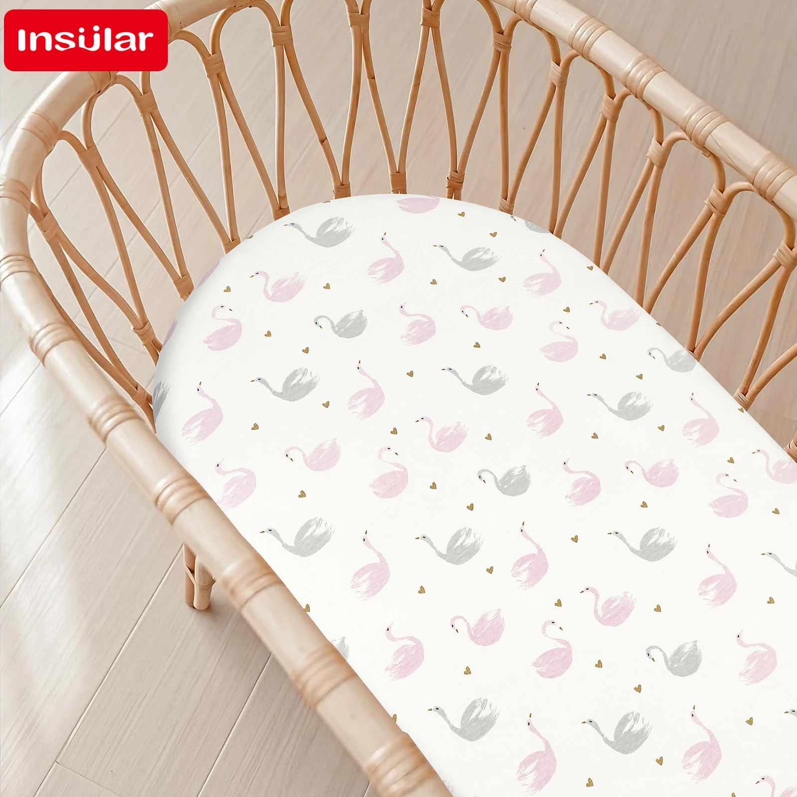 INSULAR 1PCS Polyester Fitted  - Baby Nursery Carpet 评论和价格
