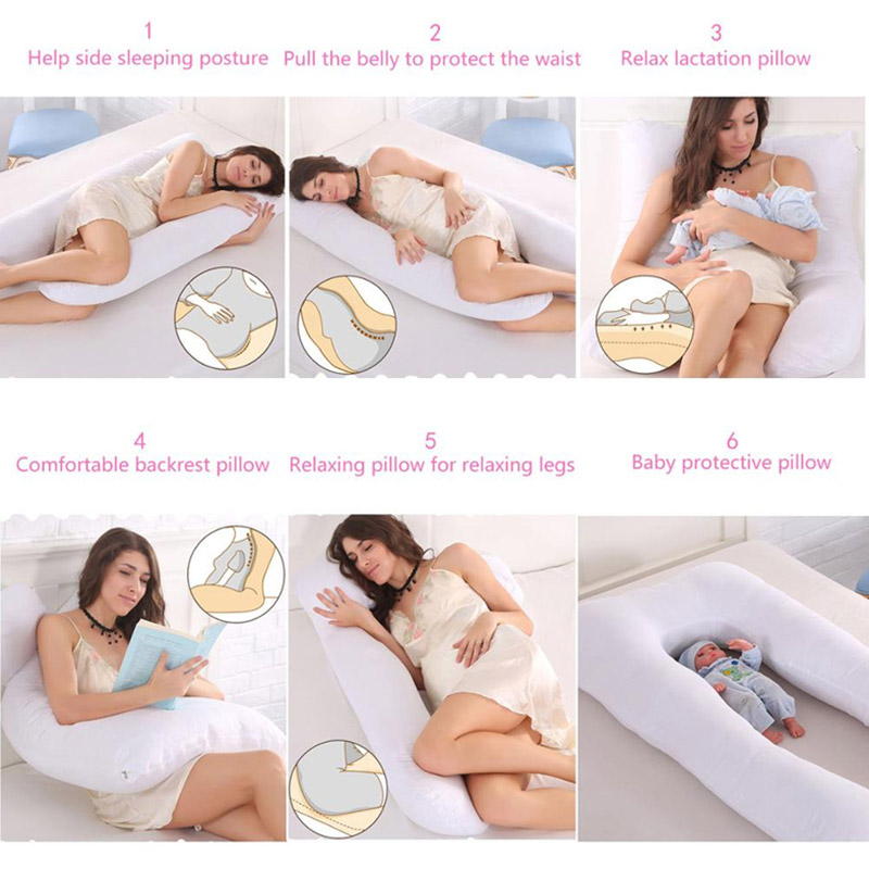 Pregnancy Pillow 130*70cm Slee - Baby Nursery Pillow 评论和价格