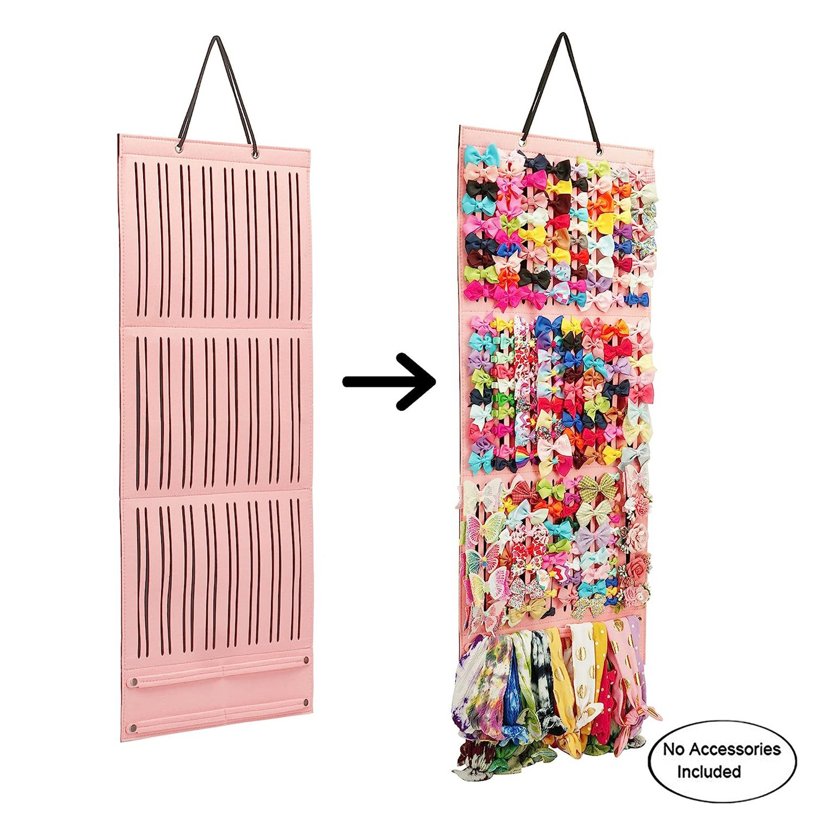 Hair Bows Holder, Large Capaci - Baby Nursery Ideas Girl 评论和价格