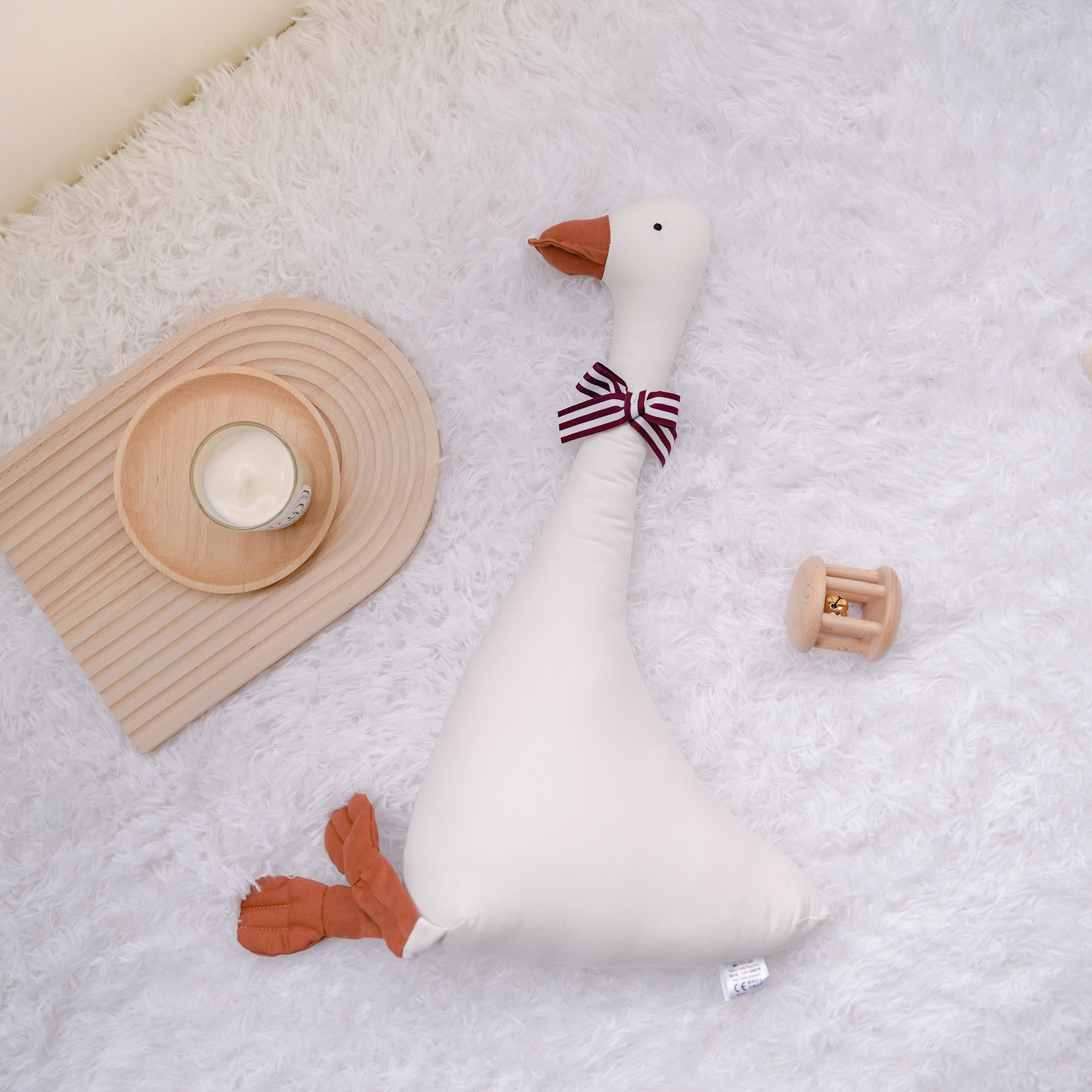 Stylish Cloth Goose Doll - Han - Baby Nursery Dolls 评论和价格