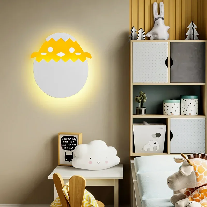 Cute Dinosaur Egg Wall Lamp, C - Baby Nursery Egg Light 评论和价格