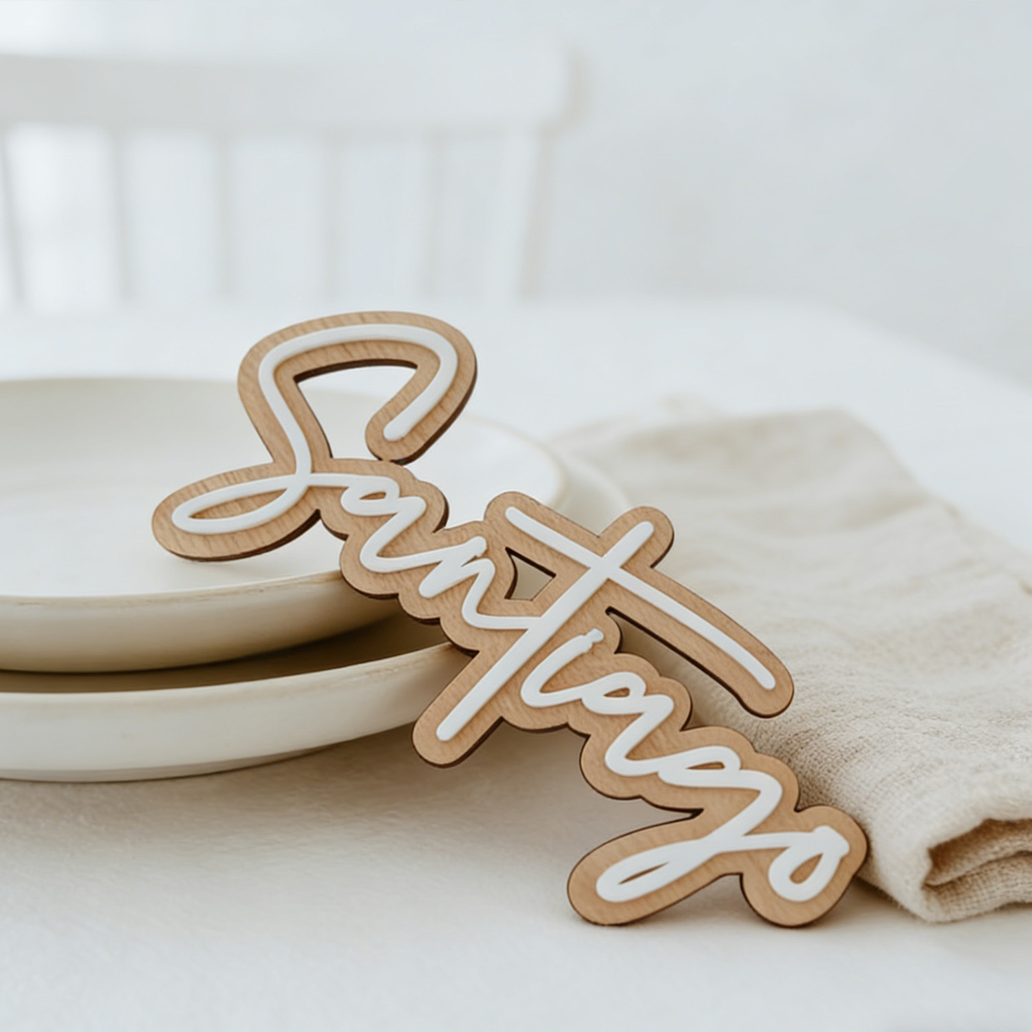 1Pc Custom Name Cute White Woo - Baby Nursery Toy 评论和价格