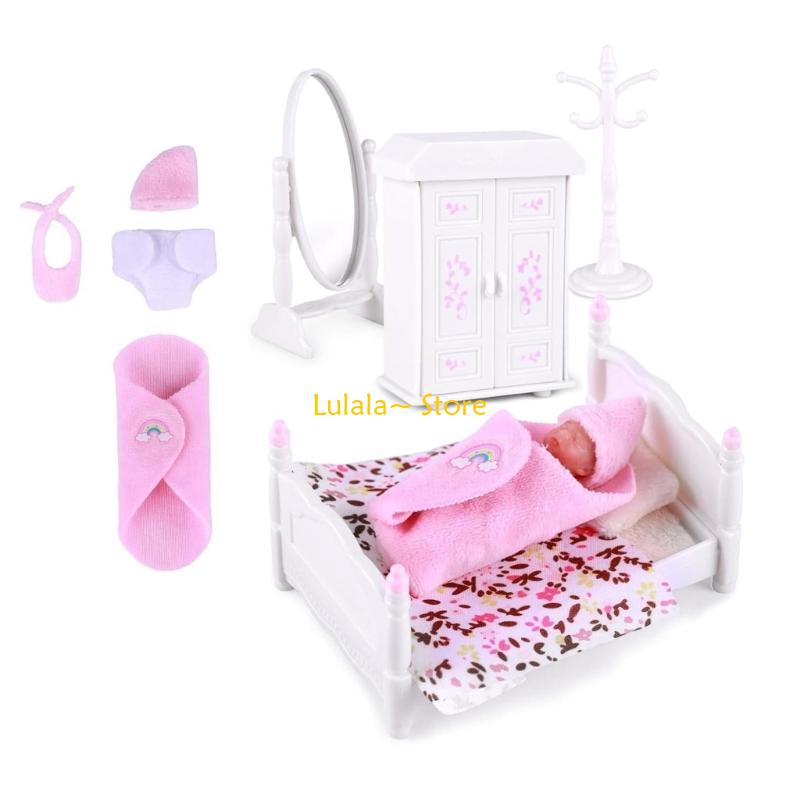 Y4QA 3inch Silicone Reborns Ba - Baby Nursery Dolls 评论和价格