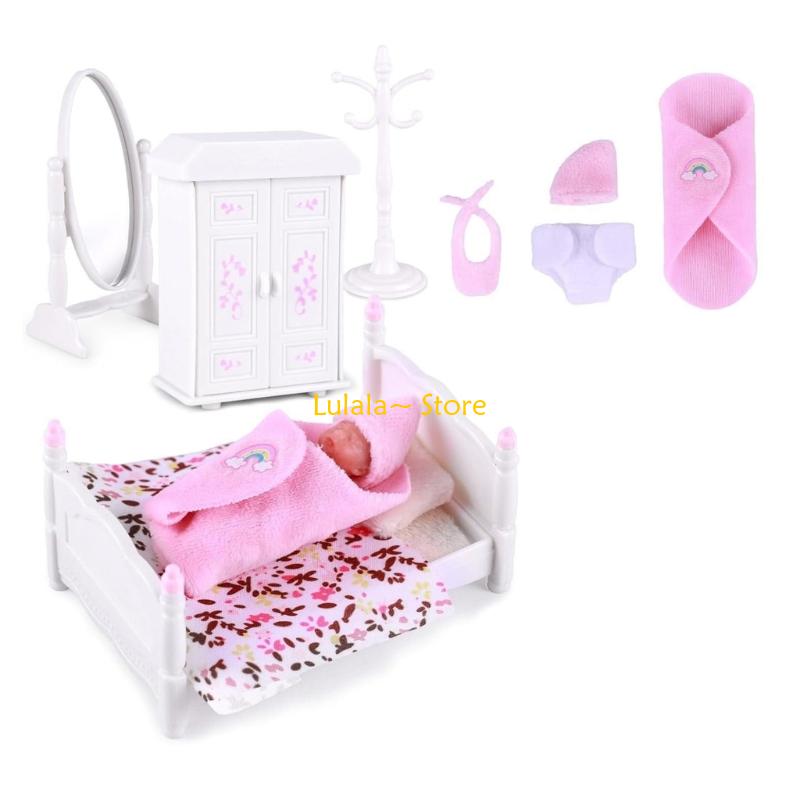 Y4QA 3inch Silicone Reborns Ba - Baby Nursery Dolls 评论和价格