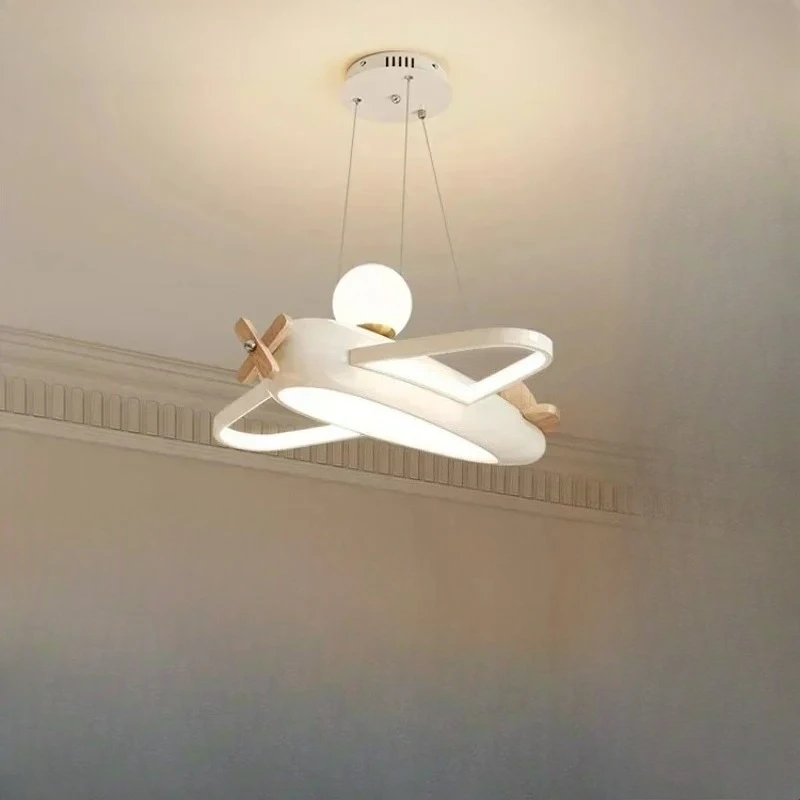 Nordic Airplane Lamps Modern C - Baby Nursery Chandelier 评论和价格