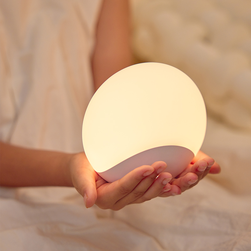 Baby Night Light with Stepless - Baby Nursery Egg Light 评论和价格