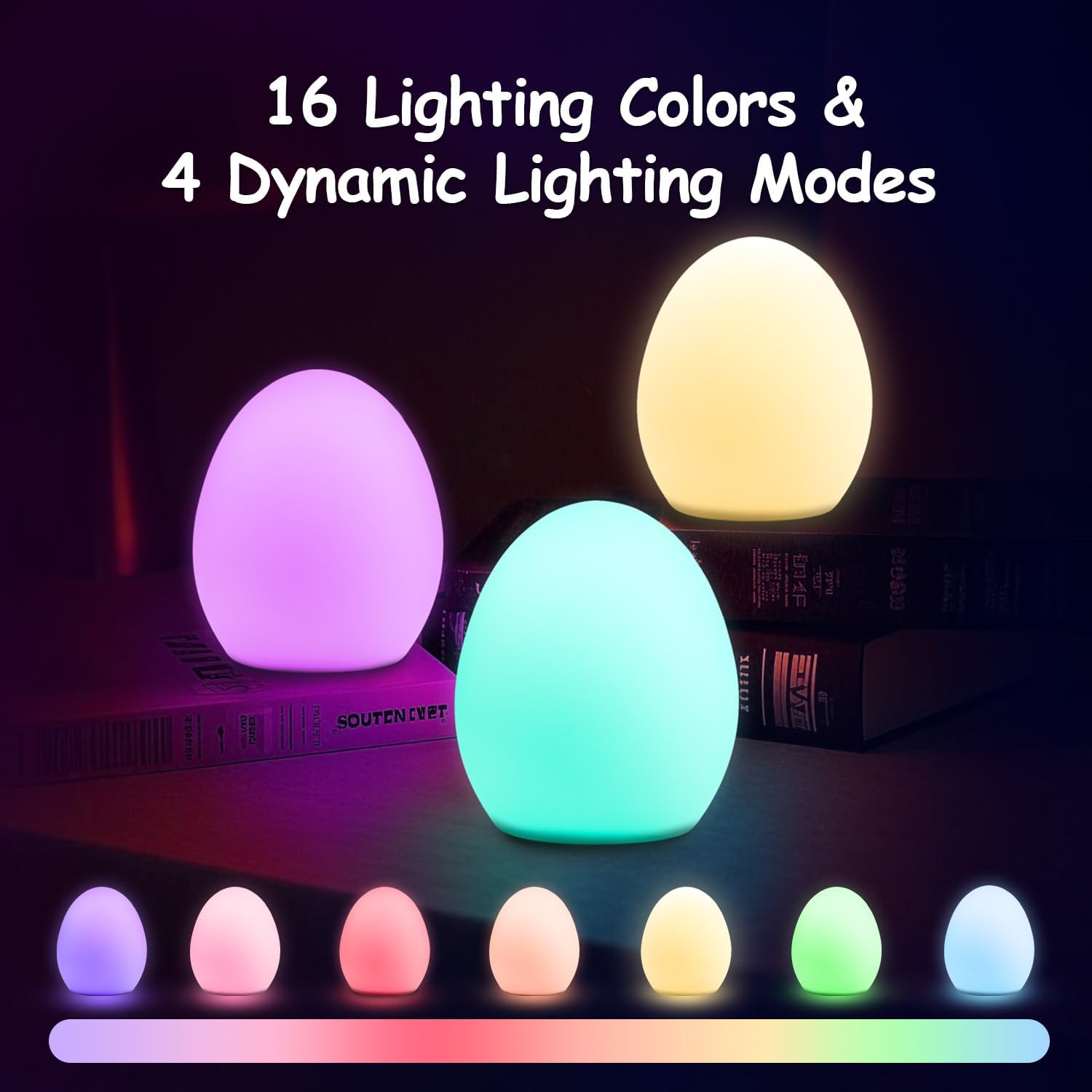 Baby Night Light Rechargeable  - Baby Nursery Egg Light 评论和价格