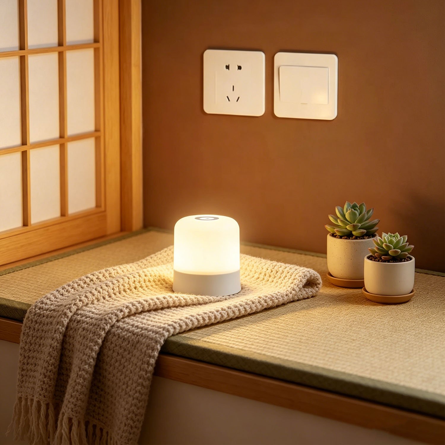 1pc Portable Baby Night Light, - Baby Nursery Egg Light 评论和价格