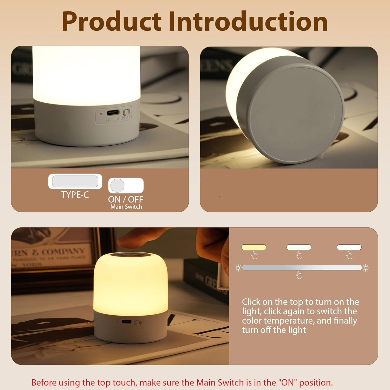 1pc Portable Baby Night Light, - Baby Nursery Egg Light 评论和价格