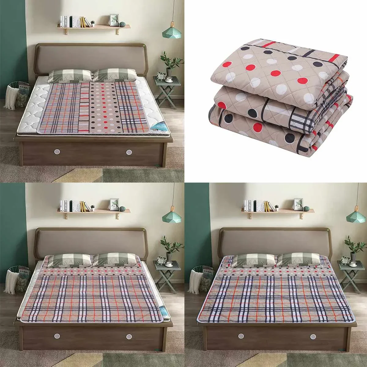 Waterproof Changing Pad Bedshe - Baby Nursery Carpet 评论和价格