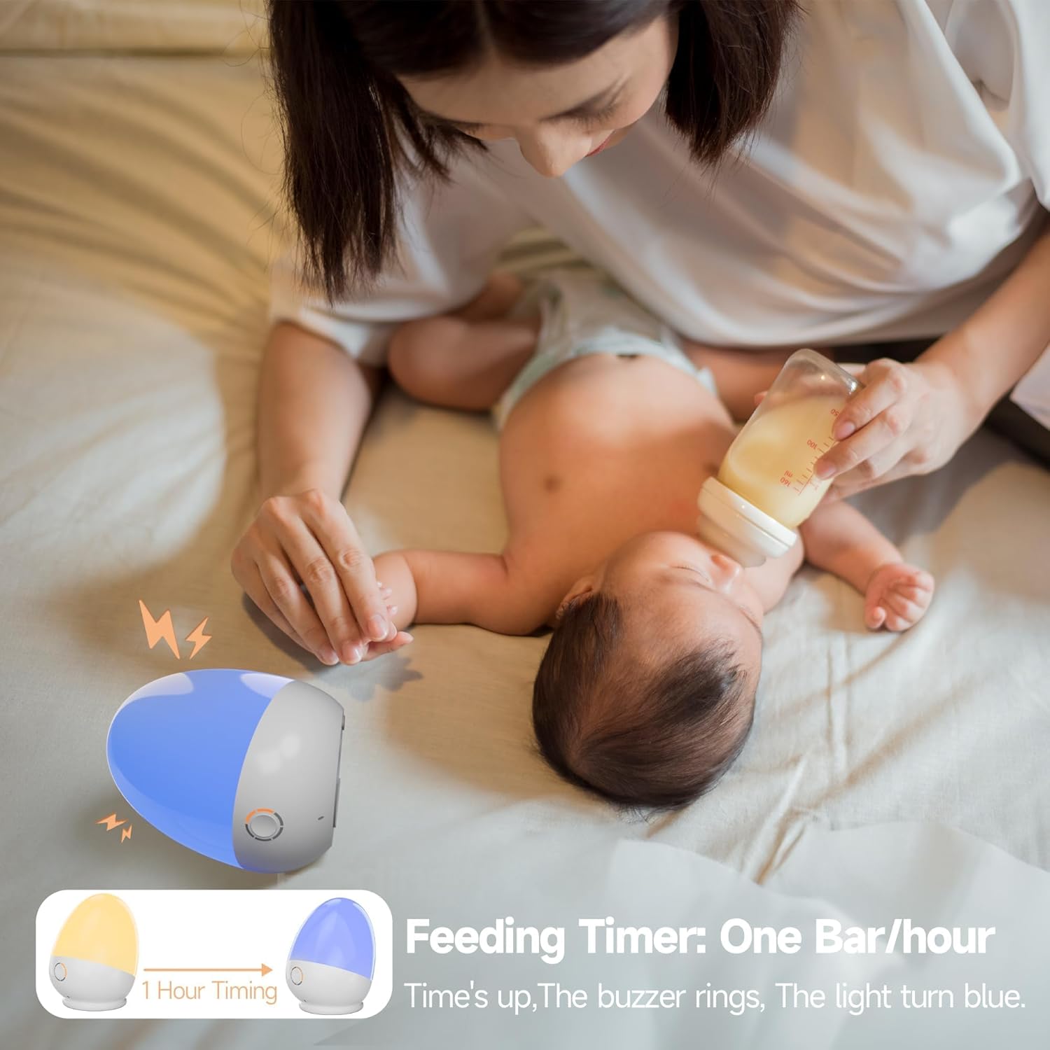 Touch Egg Night Light for Baby - Baby Nursery Egg Light 评论和价格