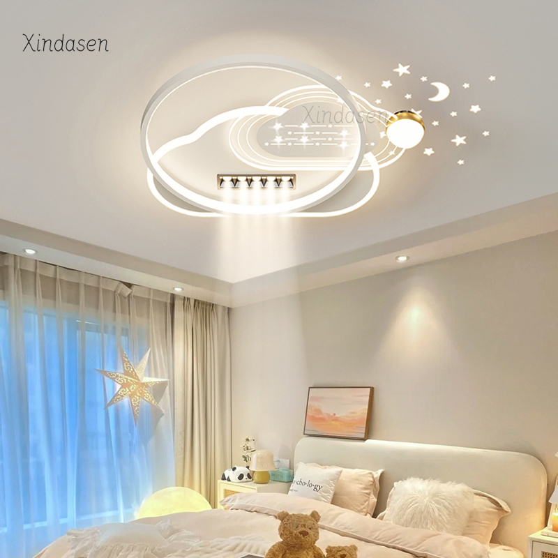 Led Starry Night Cloud Ceiling - Baby Nursery Chandelier 评论和价格