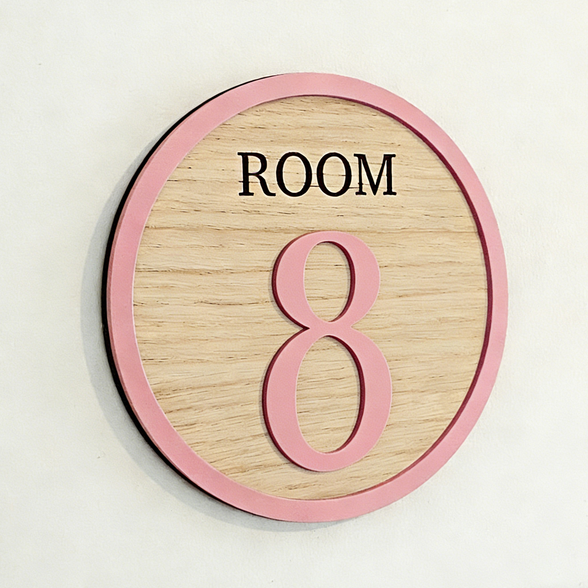1Pc Cutom Room Number Wooden A - Baby Nursery Toy 评论和价格