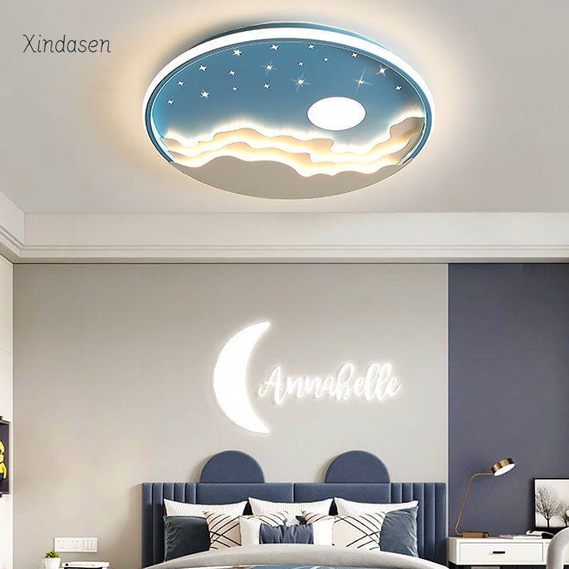 Nursery Cloud Light Ceiling Ch - Baby Nursery Chandelier 评论和价格
