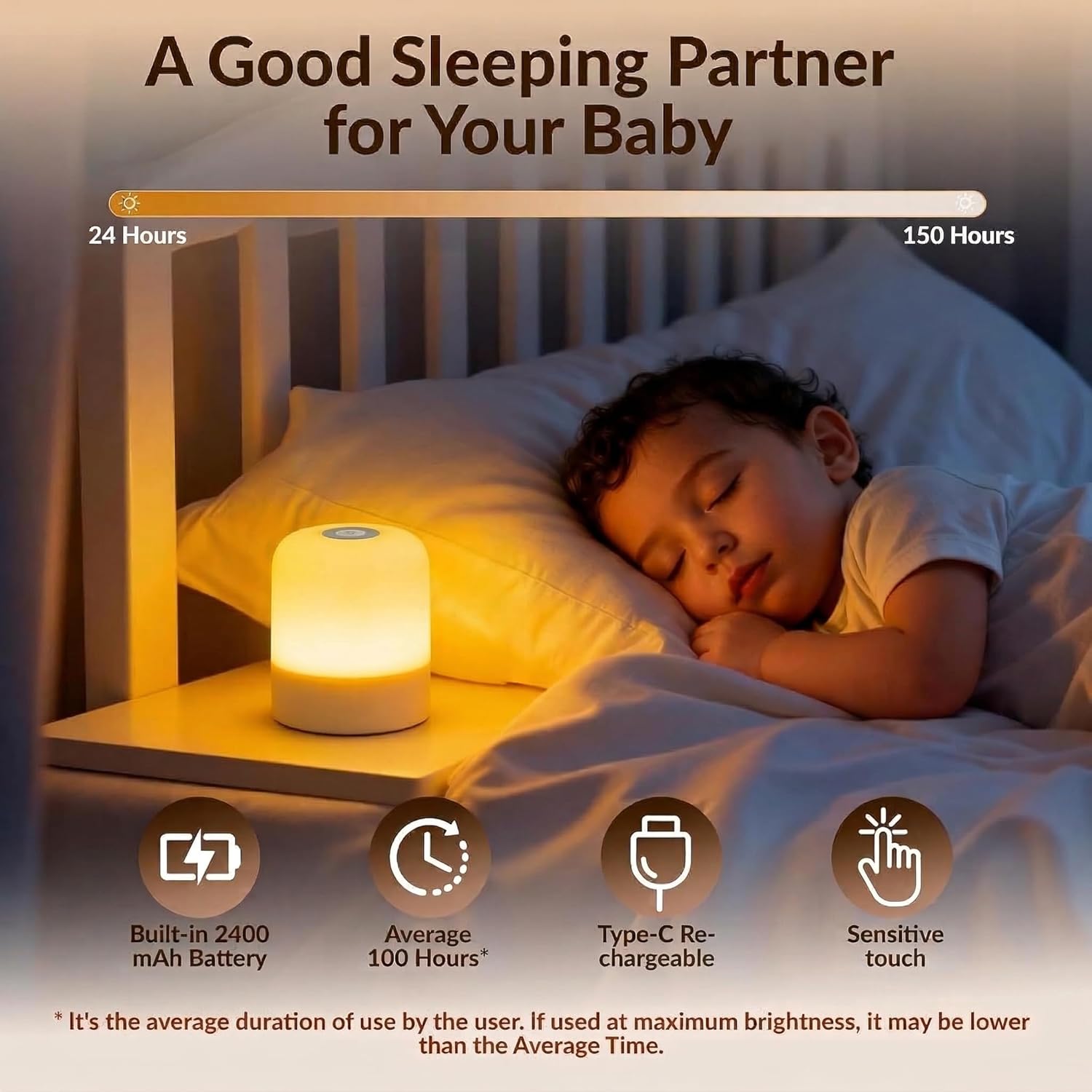 Portable Baby Night Light, 3 C - Baby Nursery Egg Light 评论和价格
