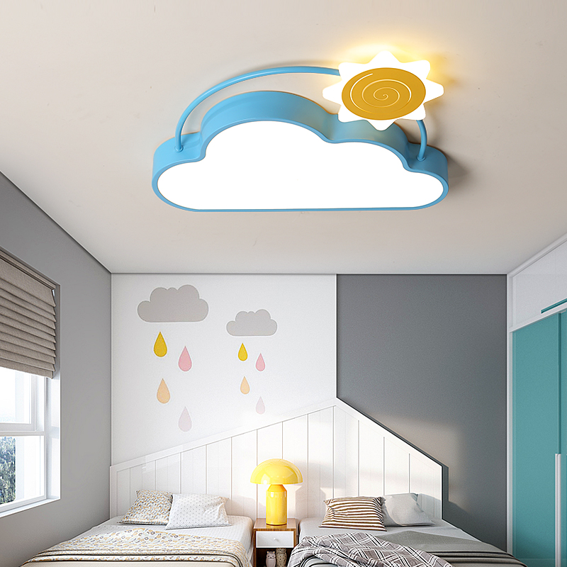 Modern Cloud Led Ceiling Lamps - Baby Nursery Chandelier 评论和价格