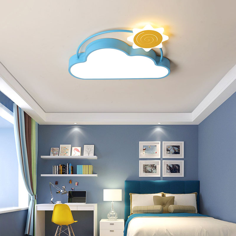 Modern Cloud Led Ceiling Lamps - Baby Nursery Chandelier 评论和价格
