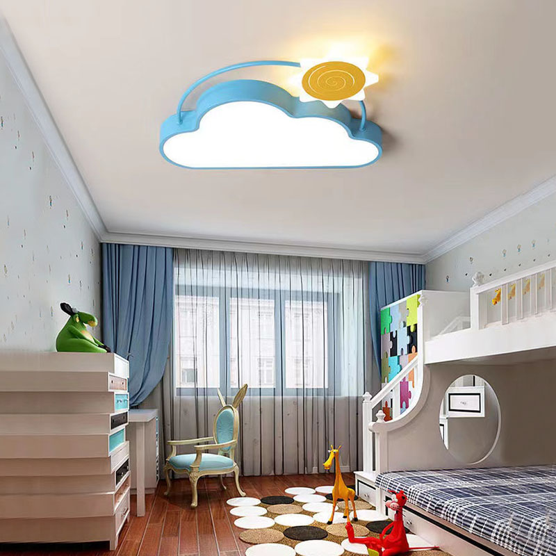 Modern Cloud Led Ceiling Lamps - Baby Nursery Chandelier 评论和价格