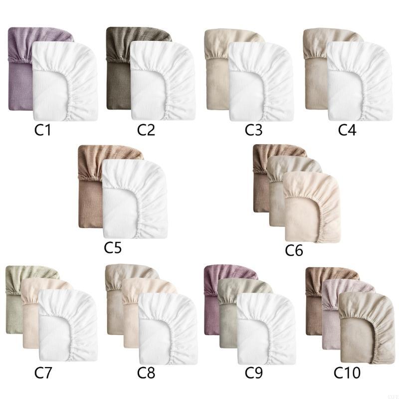1 Set Comfortable Crib Fitted  - Baby Nursery Mat 评论和价格