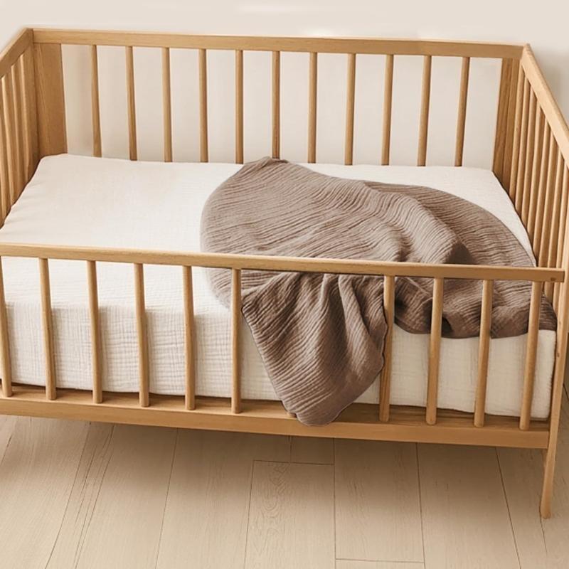 1 Set Comfortable Crib Fitted  - Baby Nursery Mat 评论和价格