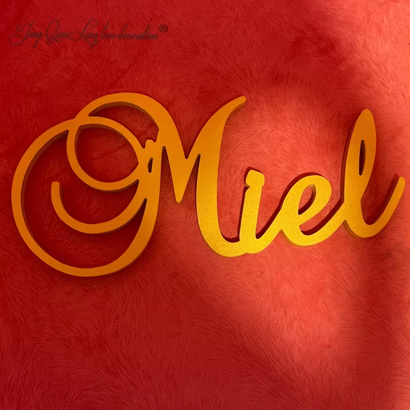 Custom  Personalised Wooden Na - Baby Nursery Name Wall Art 评论和价格