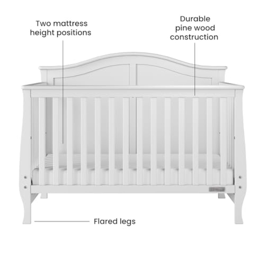 Camden Design 4-in-1 Convertib - Baby Nursery Furniture Sets 评论和价格