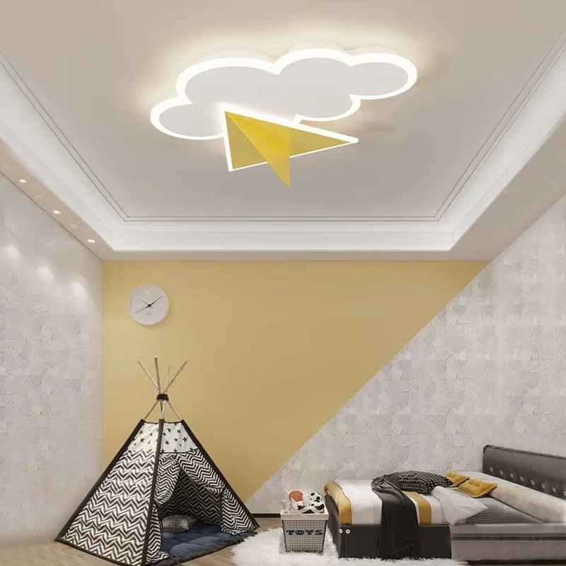 Modern Cloud Led Ceiling Light - Baby Nursery Chandelier 评论和价格