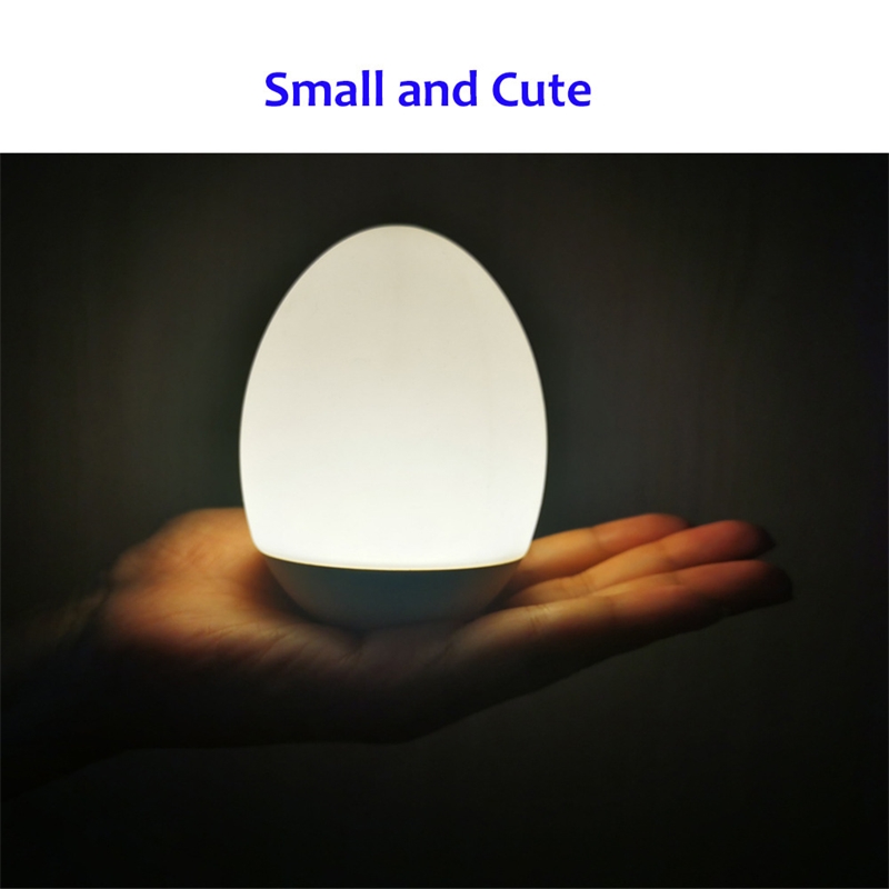 Egg Shaped Tap Night Light Usb - Baby Nursery Egg Light 评论和价格