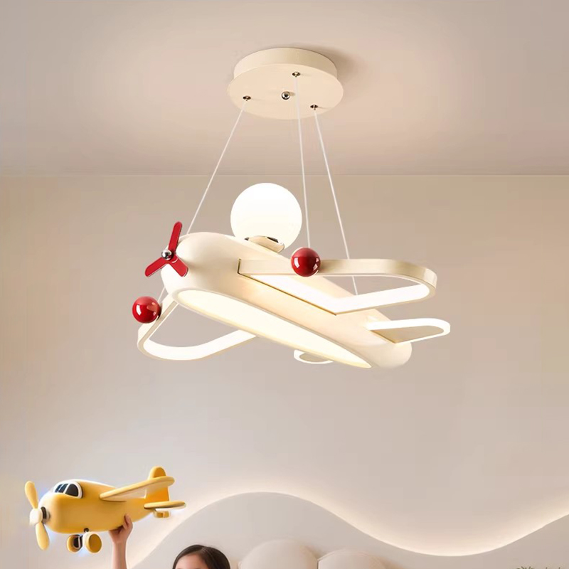Children's Room Bedroom Airpla - Baby Nursery Chandelier 评论和价格