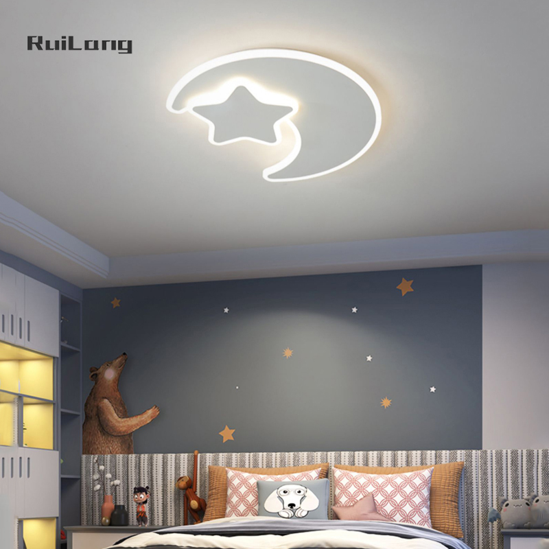 Kids Room Ceiling Lamp Star Mo - Baby Nursery Chandelier 评论和价格