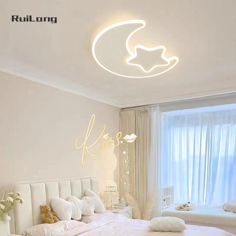 Kids Room Ceiling Lamp Star Mo - Baby Nursery Chandelier 评论和价格