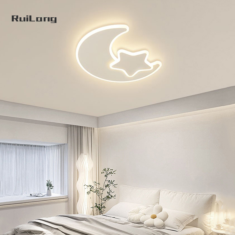 Kids Room Ceiling Lamp Star Mo - Baby Nursery Chandelier 评论和价格