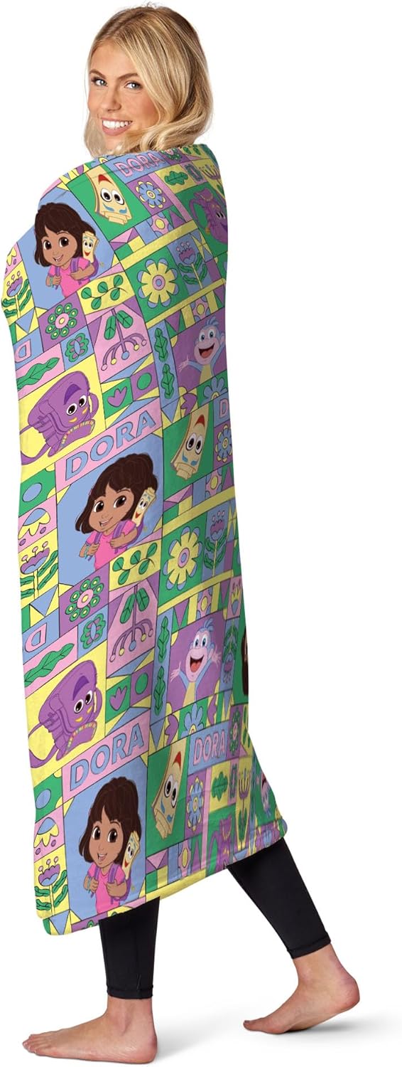 Dora the Explorer Throw Blanke - Baby Nursery Mat 评论和价格